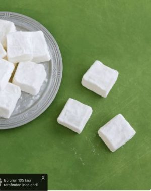 Klasik Sade Lokum 1 KG – Geleneksel Türk Lokumu, Ekonomik Paket