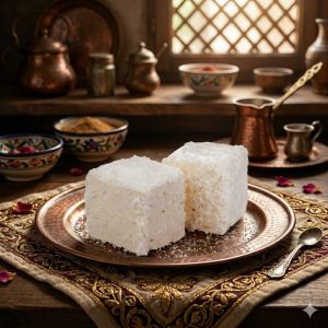 Mercanlar Sade Lokum 1 kg | Taze & El Yapımı Türk Lokumu