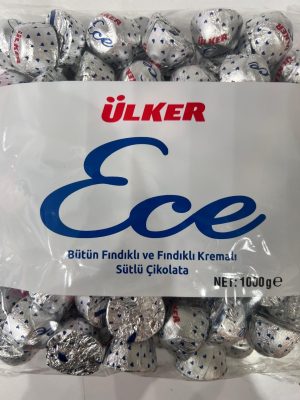 İkramlık Ülker Ece Bütün Fındıklı Sütlü Çikolata