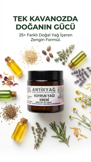 Antikyağ Kuyruk Yağı Kremi 100 ml