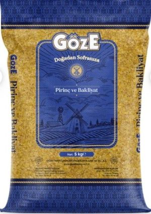 GÖZE PİLAVLIK BULGUR 25 KG