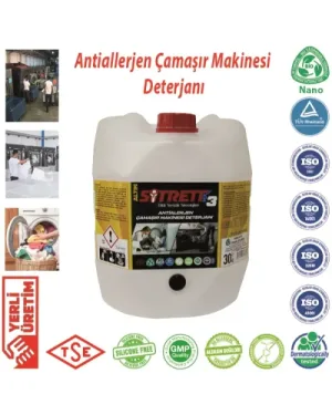 Sitrett MX Altın Konsantre 30 Kg STRMX-ACMD-3A-30 Antialerjen Çamaşır Makinesi Deterjanı