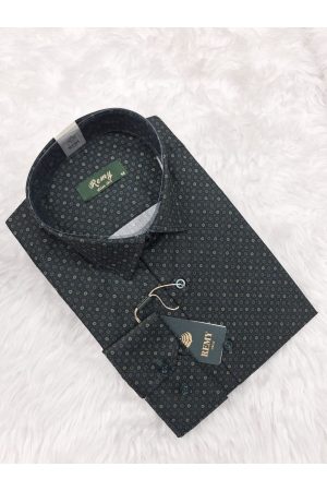 Slim Fit Pamuklu Dijital Baskılı Erkek Gömlek