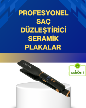 Seramik Plakalı Daling Saç Düzleştirici Kırılma ve Dolanma Önleyici