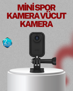 Vlog ve Sosyal Medya Çekimleri İçin Kompakt Taşınabilir Kamera