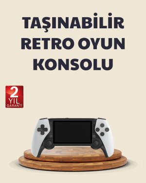 Şarjlı, Hafıza Kart Destekli Oyun Konsolu