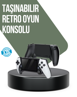 PS1 GBA NES Oyun Destekli Retro Cihaz