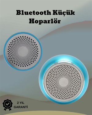 10W Güçlü Stereo Bluetooth Hoparlör – 360° Surround Ses Deneyimi