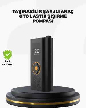Taşınabilir Dijital Lastik Şişirme Cihazı Güvenli ve Pratik Kullanım
