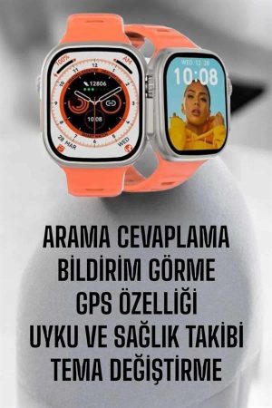 Akıllı Saat GPS, Sağlık Ve Uyku Takibi Arama Cevaplayan Bluetooth Bağlantılı