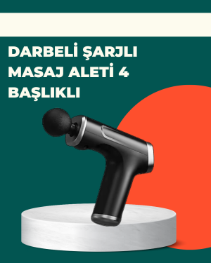 Kas Yorgunluğu Giderici Vücut Masaj Tabancası