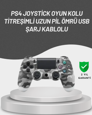 LED Işıklı Oyun Kolu – Durum Göstergeli Şık Tasarım