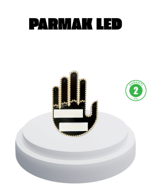 176 LED Amber Renkli El Hareketiyle Kontrol Edilen Motosiklet Dönüş Sinyali