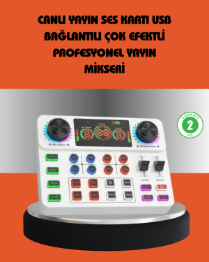 Bluetooth Bağlantılı Karaoke ve Yayın Ses Kontrol Ünitesi