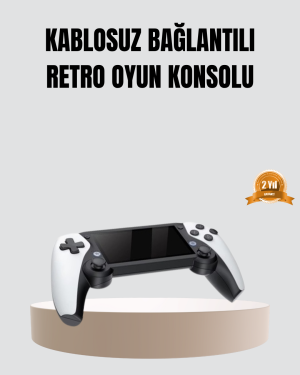 Taşınabilir El Konsolu – 4.3 İnç TFT Ekran, 64 GB Dahili Oyun Hafızalı
