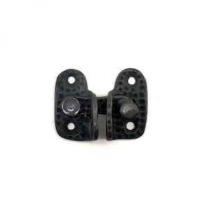 Antika Tarz Dekoratif Pirinç Mini Kapak Mandalı - 40x45 Mm, Oksit