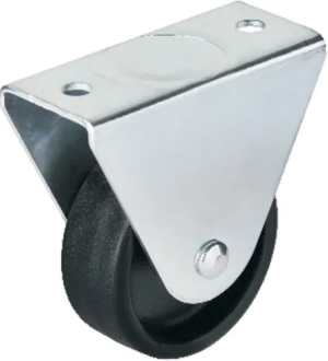 Hts 104 - 50 Mm Sabit Siyah Teker 4 Adet