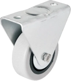 Hts 106 - 50 Mm Sabit Kapaklı Gri Pvc Teker