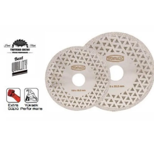 Tomax Elektrolize Elmas Kesici Disk - 180 Mm
