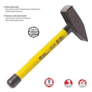 Sait Demirci Metal Saplı Çekiç 2000 Gr