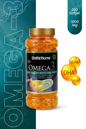 Shiffa Home Omega3 Yumuşak 1000 Mg X 200 Kapsül