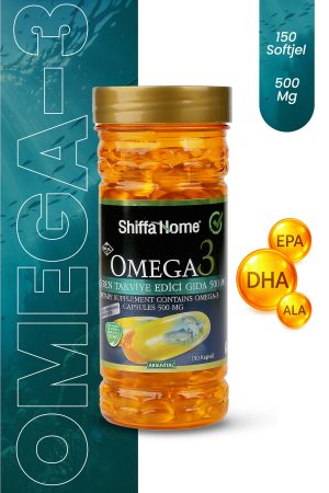 Shiffa Home Omega-3 500 Mg X 150 Soft Jel