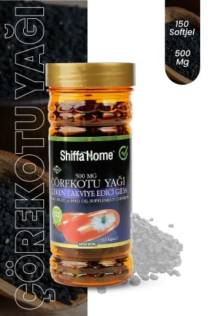 Çörekotu Yağı 150 Kapsül 500mg Softjel Çörek Otu Yağı Kapsül