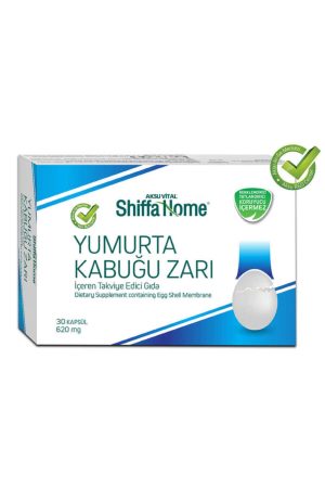 Yumurta Kabuğu Zarı, Gıda Takviyesi 30 Kapsül