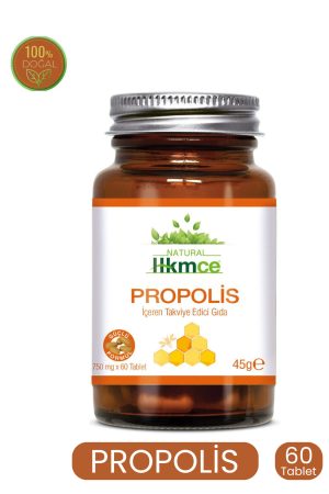 Propolis 60 Tablet - Güçlü Formül - Natural Hekimce Kapsül