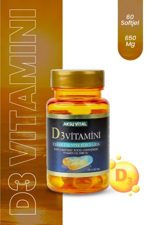 D3 Vitamin 500 Mg X 60 Soft Jel