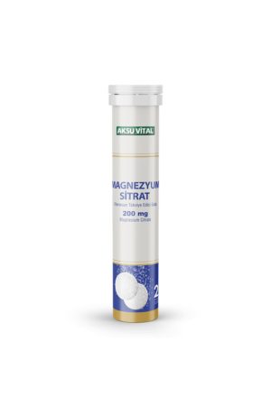 Magnezyum Sitrat Efervesan 20 Tablet M03045