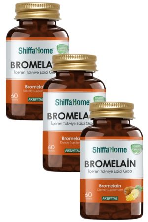 Bromelain 60 Tablet X 3 Adet