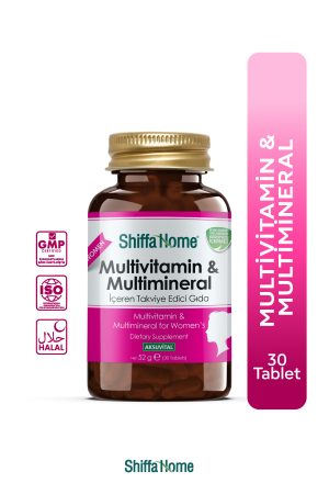Multivitamin Ve Multimineral - 30 Tablet - Kadın / Women