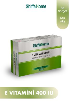 E VİTAMİNİ 400 IU 700 MG X 60 SOFTGEL
