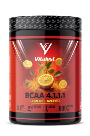 BCAA 4:1:1 300 g Limon | 6 g BCAA (Lösin 4 g, İzolösin 1 g, Valin 1 g)