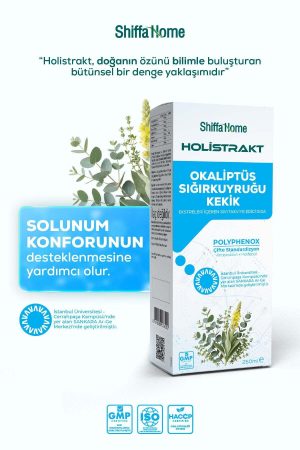 HOLİSTRAKT - Okaliptus, Sığırkuyruğu ve Kekik İçeren Sıvı Ekstrat 250 ML