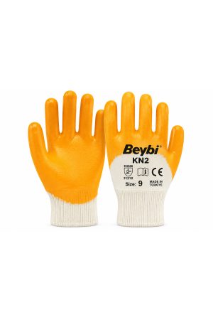 BEYBİ KN2 ELK-2 NİTRİL ELDİVEN SARI 3121