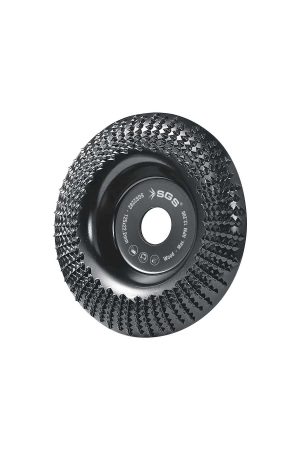 AHŞAP İŞLEME TAŞLAMA DİSKİ KAVİSLİ 115MM*22,22MM