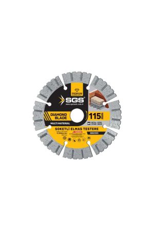 SOKETLİ ELMAS TESTERE MULTI-MATERIAL KESİCİ 115mm