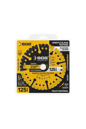 ÇOK AMAÇLI MULTI-MATERIAL ELMAS KESME DİSKİ 125 MM