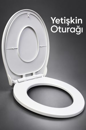 Çift Kullanımlı Çocuk ve Yetişkin Klozet Kapağı