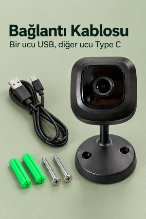 Telefondan İzlenebilen Standlı WiFi Kamera
