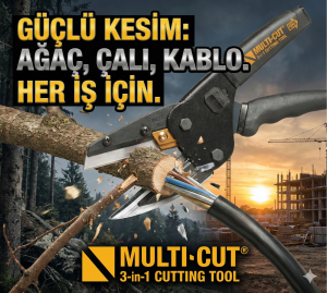 Multi Cutter Kalın Ve Sert Malzeme Kesme Aleti