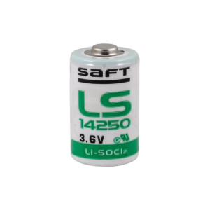 Saft Ls 14250 3.6v 1/2 Aa Size  Lithium Pil  (li-socı2)