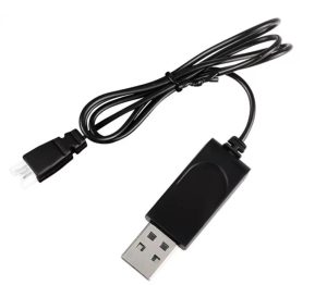 Sertec 3.7v Li-ion 51005-2p Soket Drone Bataryası Usb Şarj Kablosu