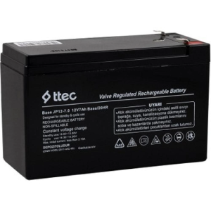 Ttec 12v 7 Ah Base Kuru Bakımsız Akü