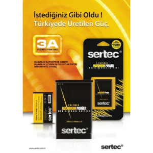 Sertec - Lg E720 / Lgıp-401n Uyumlu Batarya