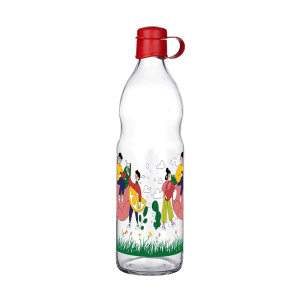 Frido Desenli Cam Suluk  1000 Ml