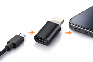 İphone Xs Max Uyumlu Android Micro Usb Şarj Kablosunu İphone Lightning E Çevirici