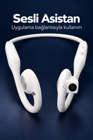 Açık Kulak Tasarımlı Kablosuz Kulaklık Dahili Kameralı